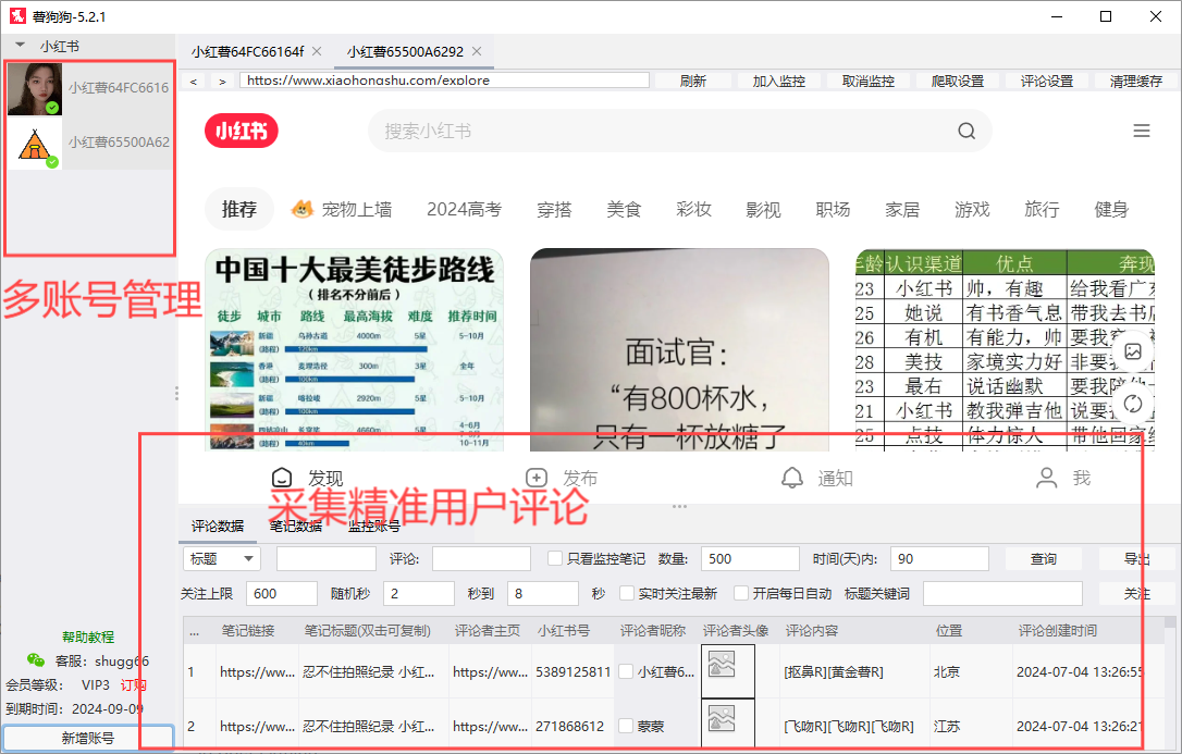 流量变现神器：薯狗狗 - 助力精准营销的小红书私域引流工具