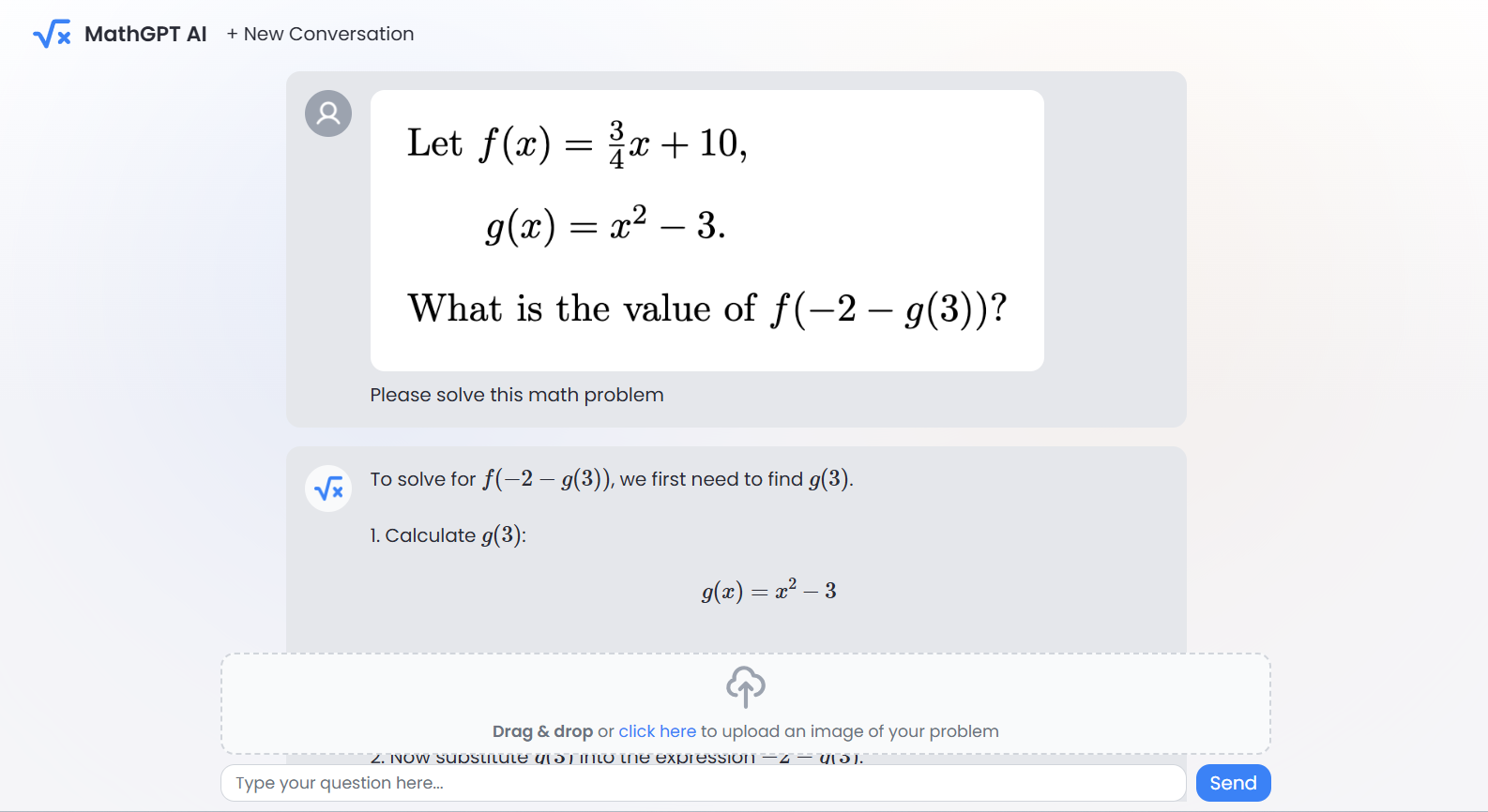 MathGPT AI数学解题