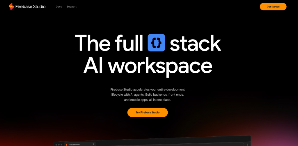 谷歌AI编程大杀器：Firebase Studio